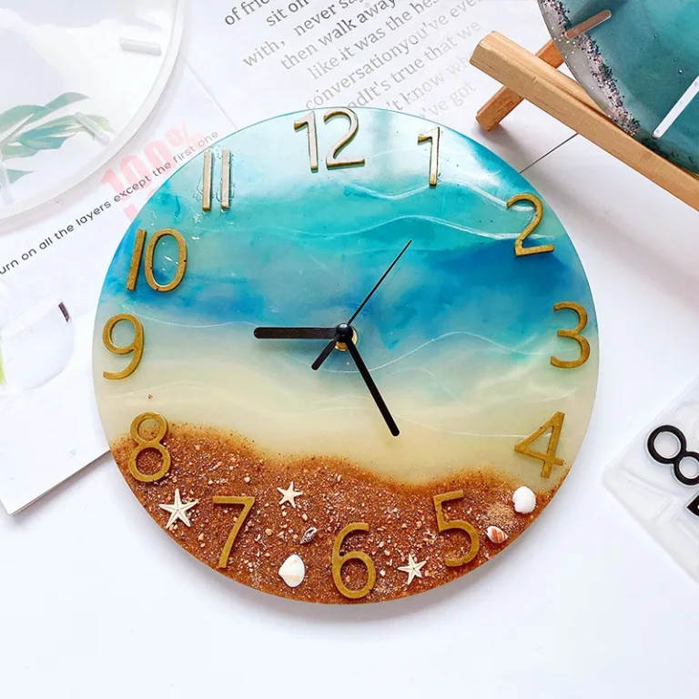 DIY Jam Dinding Resin, Perpaduan Seni dan Fungsionalitas